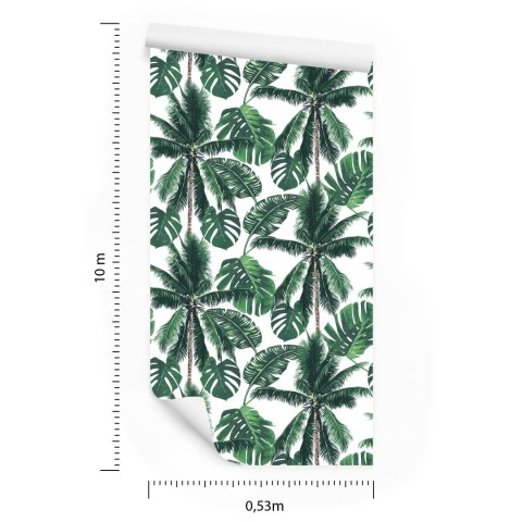 Tapeta Las Palmy Przyroda Do Salonu, Sypialni