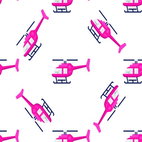 Tapeta Różowe Helikoptery