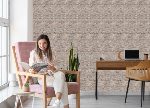 Tapeta Stare Cegiełki Cegły Mur Efekt 3D