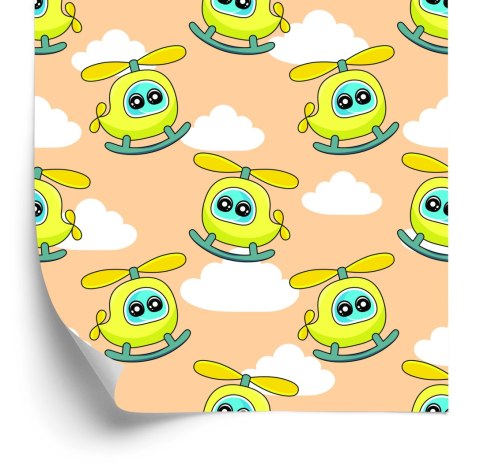 Tapeta Urocze Bajkowe Helikoptery