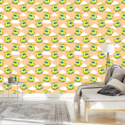 Tapeta Urocze Bajkowe Helikoptery