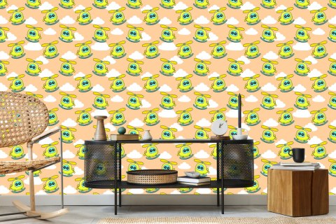 Tapeta Urocze Bajkowe Helikoptery