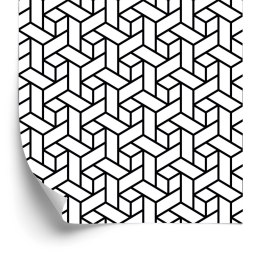 Tapeta Wzór Geometryczny - Optyczna