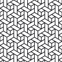 Tapeta Wzór Geometryczny - Optyczna