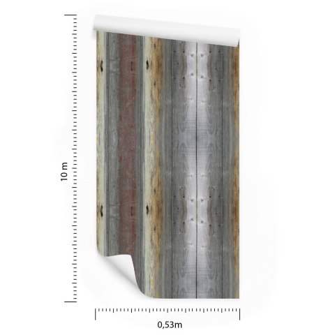 Tapeta Abstrakcyjne Drewniane Deski