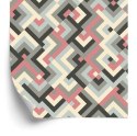 Tapeta Geometryczne Wzory W Stylu Retro