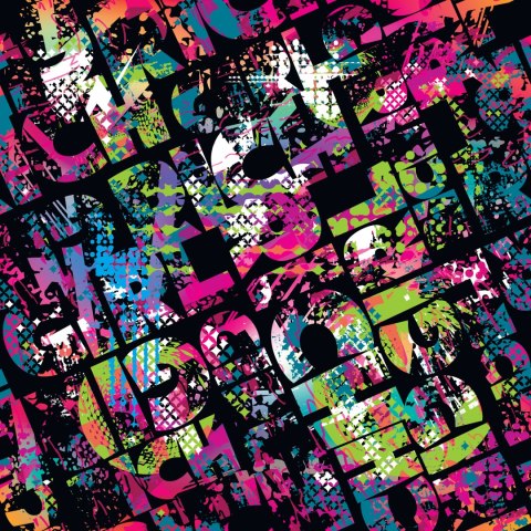 Tapeta Graffiti W Dziewczęcej Odsłonie