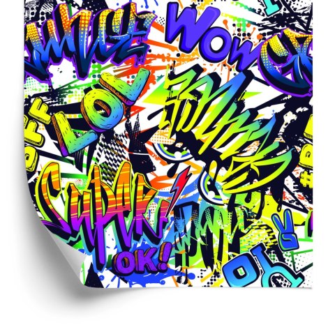 Tapeta Kolorowe Napisy Graffiti