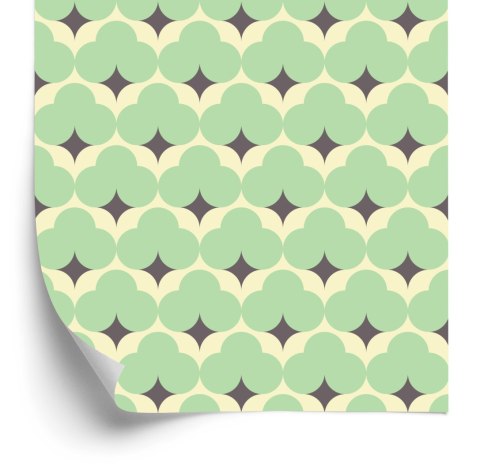 Tapeta Pastelowe Wzory Retro