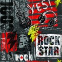 Tapeta Rock W Stylu Graffiti