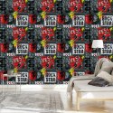 Tapeta Rock W Stylu Graffiti