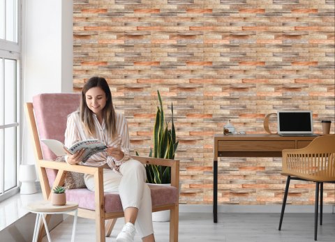 Tapeta Różnorodne Deski Drewniane