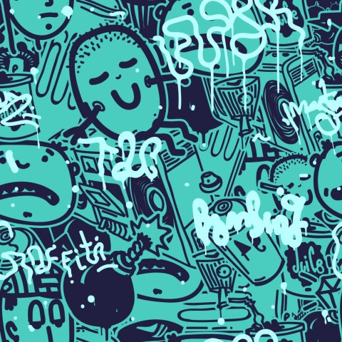 Tapeta Rysunki Graffiti