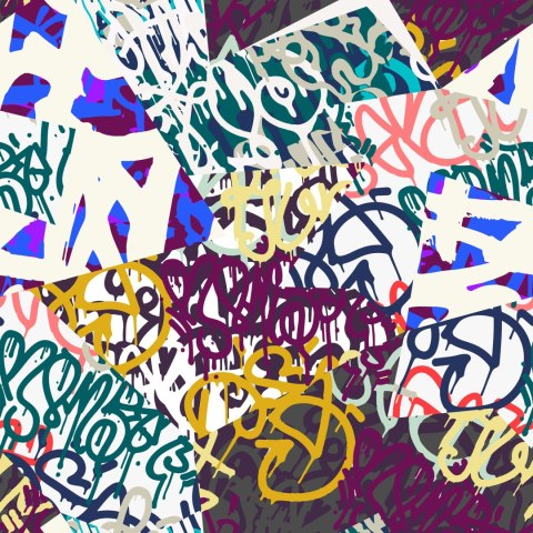 Tapeta Stylowe Graffiti