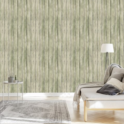 Tapeta Stylowe Pionowe Deski Drewniane