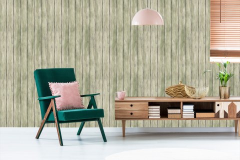 Tapeta Stylowe Pionowe Deski Drewniane