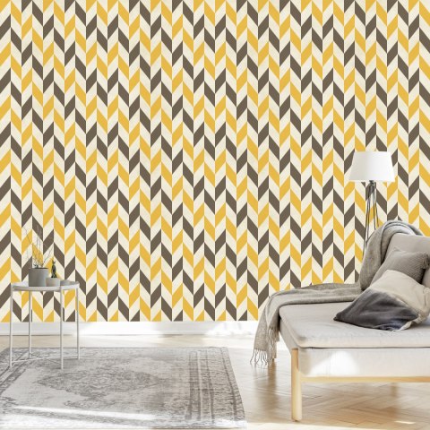 Tapeta Stylowy Wzór Retro