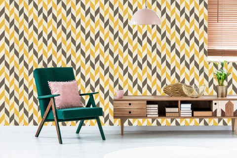 Tapeta Stylowy Wzór Retro