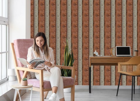 Tapeta Wzór Drewno Deski