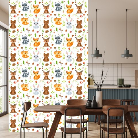 Tapeta Dla Dzieci - Leśni Przyjaciele