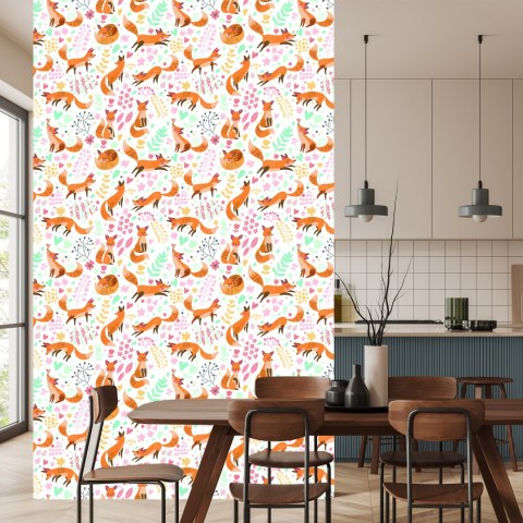 Tapeta Dla Dzieci - Piękne Lisy