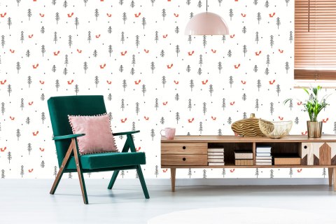 Tapeta Minimalistyczne Liski