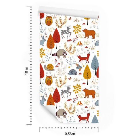 Tapeta Zwierzęta Leśne