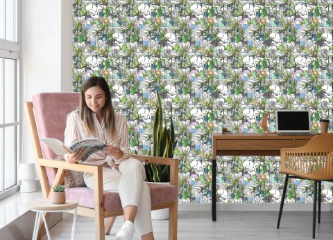 Tapeta Dla Dzieci - Dzikie Zwierzęta Sawanny