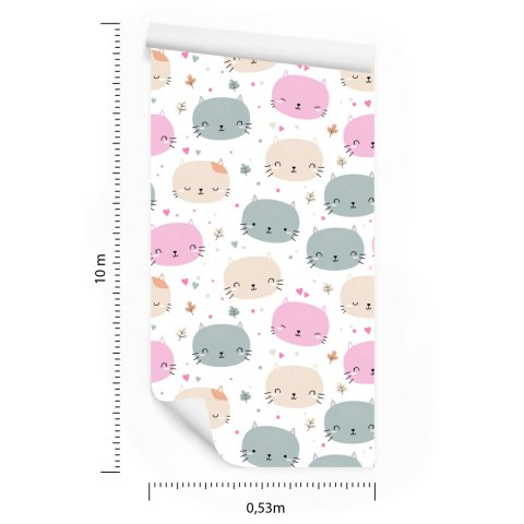 Tapeta Dla Dzieci - Małe Kotki