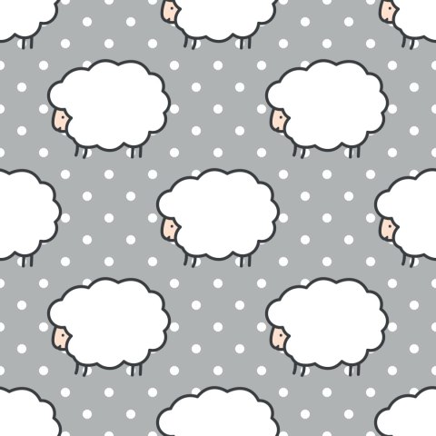 Tapeta Dla Dzieci - Owieczki