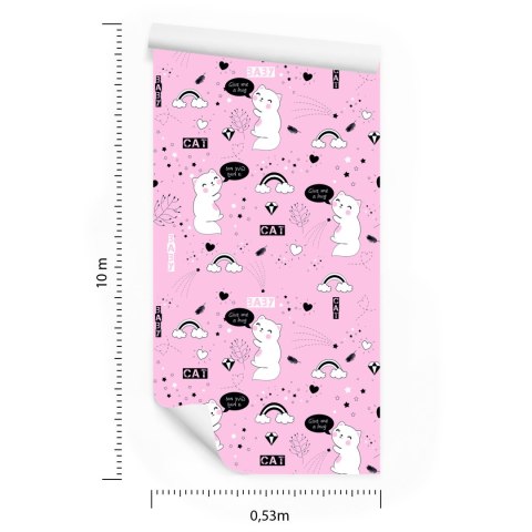 Tapeta Dla Dzieci - Słodkie Małe Kotki