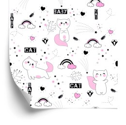 Tapeta Dla Dzieci - Urocze Małe Kotki
