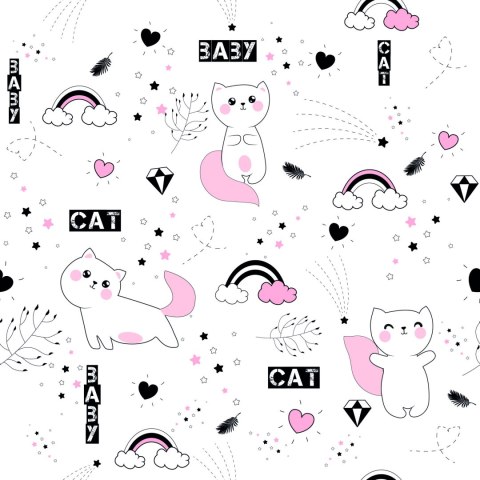 Tapeta Dla Dzieci - Urocze Małe Kotki