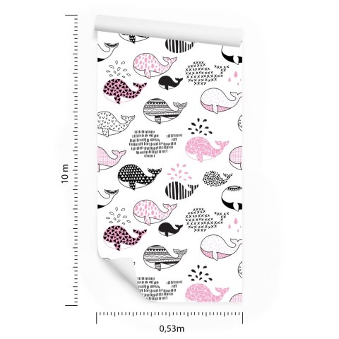 Tapeta Dla Dzieci - Wieloryby