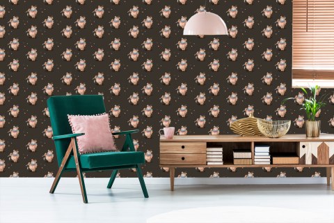 Tapeta Indiańskie Niedźwiadki