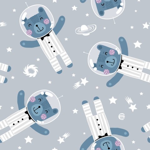 Tapeta Misie Gwiazdy Kosmos