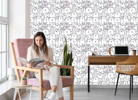 Tapeta Misie Zwierzęta