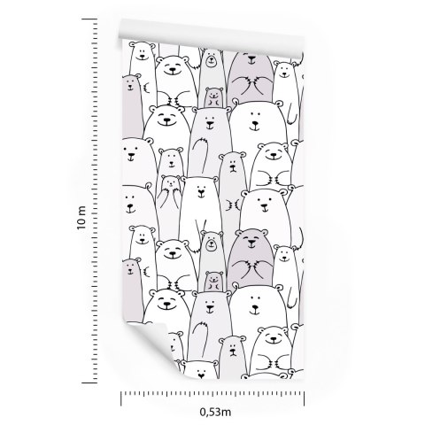 Tapeta Misie Zwierzęta