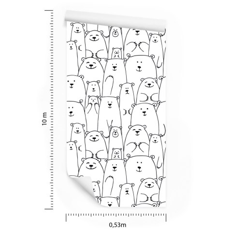 Tapeta Niedźwiadki Zwierzęta