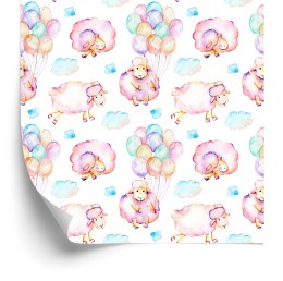 Tapeta Owce W Chmurach