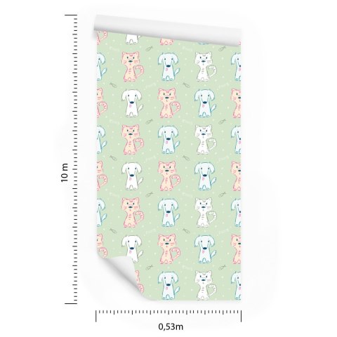 Tapeta Pieski I Kotki