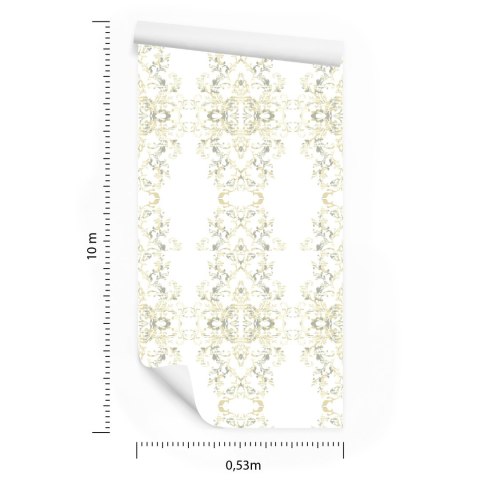 Tapeta Ornamenty W Stylu Barokowym