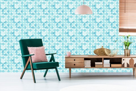 Tapeta Ścienna, Mozaika, Kropki, Do Salonu, Biura