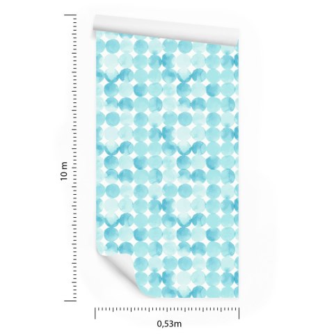 Tapeta Ścienna, Mozaika, Kropki, Do Salonu, Biura