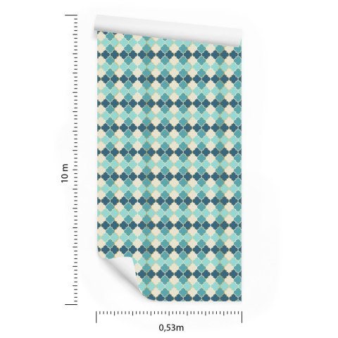 Tapeta Ścienna, Mozaika Marokańska, Do Salonu