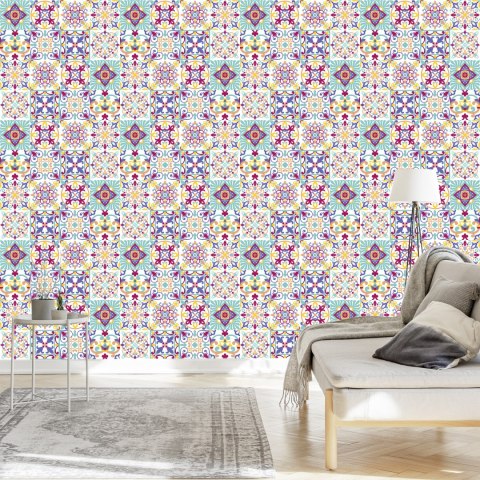 Tapeta Ścienna, Orientalna Mozaika, Do Jadalni