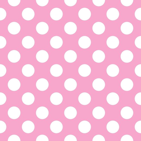 Tapeta Białe Kropki
