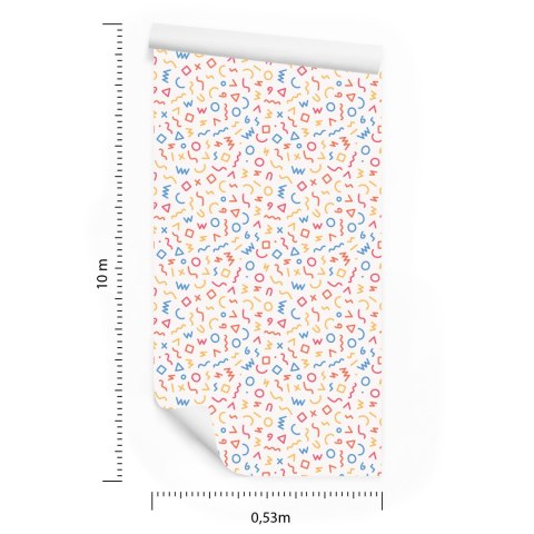Tapeta Dla Dzieci-Geometryczne Kształty