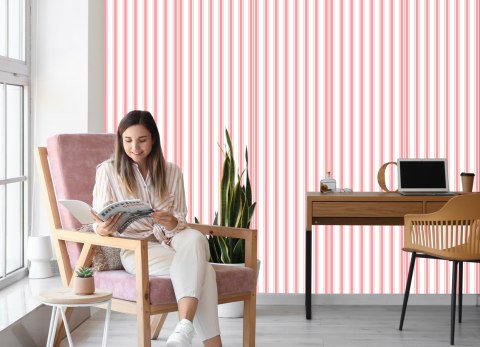 Tapeta Pionowe Paski Retro