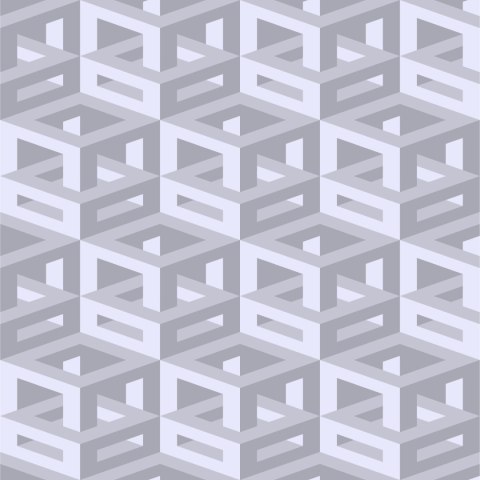 Tapeta Izometryczny Motyw 3D